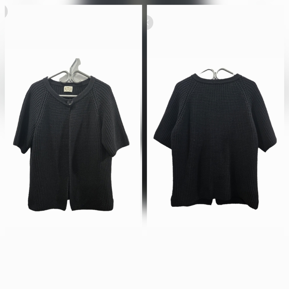 Luxury Designer Agnona Wool/Cashmere Cardigan Size L/XL - Picture 9 of 10